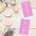 Lash Lift + Tint Aftercare Instruction Cards | 50 Pack | 2 x 3.5” inches Business Card Size | Eyelash Lift and Tint Kit at Home DIY aftercare Supplies | Bubblegum Pink with White Icon Design