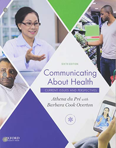 Communicating about Health: Current Issues and ... 0190924411 Book Cover