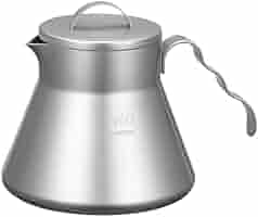 廃盤品　ハリオ　コーヒーメーカー　シルバー Amazon｜HARIO (ハリオ) V60メタルコーヒーサーバー 500ml