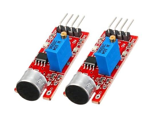 SP Electron LM393 Sound Detection Sensor Module for boards compatible with Arduno (Pack of 2)-image-32