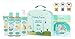 Childs Farm Set regalo valigia per bambini da 250 ml, crema per pannolini da 100 ml e termometro da bagno, adatto per neonati con pelle secca, sensibile e soggetta a eczemi