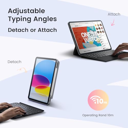 Teclado Surface Pro 7 inalámbrico magnético compatible con Surface Pro 6 5 4 3 y 7 Plus 3