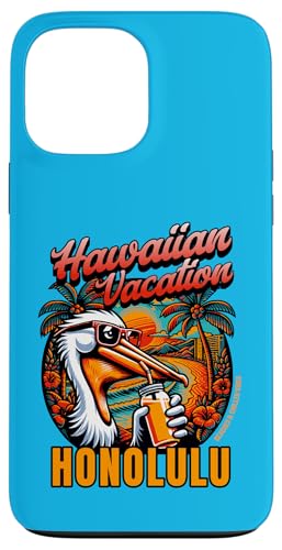 Vacaciones hawaianas, Honolulu y Hawaii Beach Carcasa para iPhone 13 Pro Max
