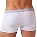 2(X)IST Men's Shapewear Lift No Show Trunk White