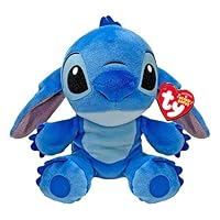 TY Stitch Beanie Babies 15CM – As Seen in the Movie, Soft Plush Toy, Collectible and Cuddly Plushies for Kids