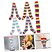 AKOOSY 1Set Colored Over Knee Socks with Arm Warmers for Women Decorative Thigh High Socks Bright Colors for Parties and Celebrations Cute and Comfortable Fashion Accessories
