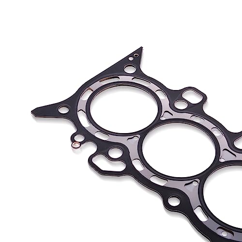 Image of Head Gasket with Bolts for Honda Civic 1.7L HS26236PT HBHO034 | Honda Civic DX /LX 2001-2005; 1.7L L4 SOHC 16V D17A1; MLS steel; Includes head bolts; Prevents oil leaks