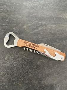 Créa03 lm06 Kellnermesser 'Bester Pate der Welt'