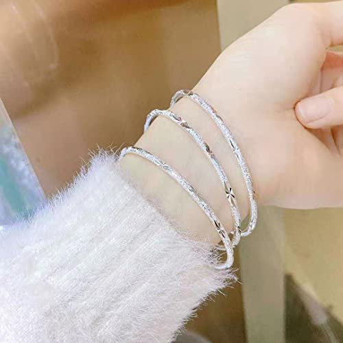 Buyito BUYITO3243694 Sterling Silver Bangle Bracelets thumb #5