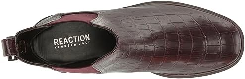 Kenneth Cole REACTION Women's Salt Lug Chelsea Boot, Burgundy, 9 | Image 4