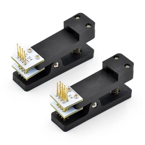 Pince PCB clip fixture pour programmation et téléchargement double rangée 6P