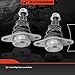 A-Premium 2 x Front Forward Lower Ball Joint, Compatible with BMW X3 2011-2017, X4 2015-2018