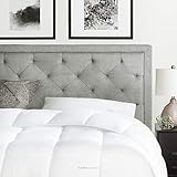 Brookside Upholstered Headboard with Diamond Tufting - King/California King - Stone