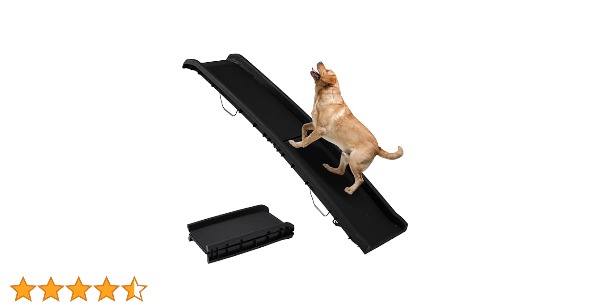 新品ペットスロープ大型犬にも　折り畳み　滑り止め付き Amazon | BTM 新型 2つ折りドッグスロープ ペットスロープ 犬用