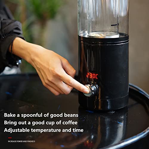 Torrador de café elétrico doméstico automático de ar quente, padeiro de café, máquina de assar com f