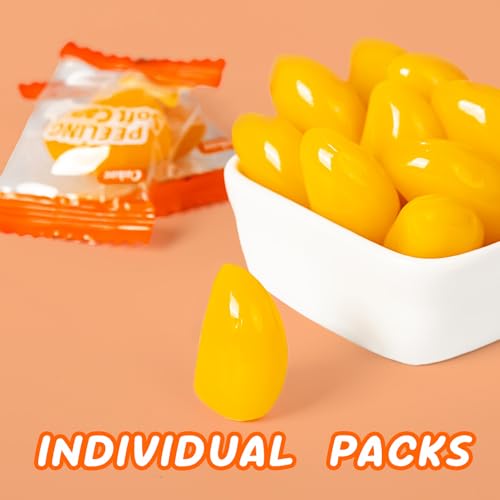 COKOC Peelable Gummy Candy Variety Pack,Mango Strawberry Lychee Peach Grape Pineapple,Soft Chewy Fruit Snack,Pack of 6,75g Each (Total 450g) - image 6