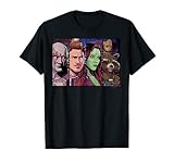 Marvel Guardians Vol.2 Star-Lord Drax Gamora Groot T-Shirt