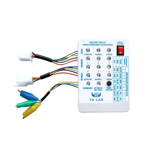 Ddujbtp Brushless Motor Tester 24V/36V/48V/60V/72V Elektroauto E-Bike Scooter Bürstenloser Motor Controller Tester