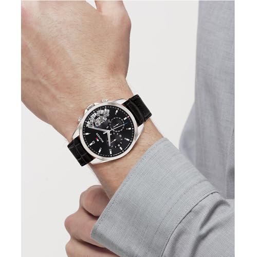 Montre Homme Tommy Hilfiger En Cuir - vue 5