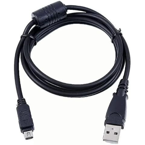 Dad Bod Nutrition USB Data Transfer and Charging Cable for Olympus Tough Cameras, 5 ft TG- 310 TG-830 TG-820 TG-860 TG-870 TG-4 TG-5 Cover