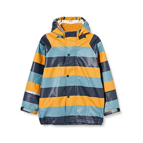 CareTec Unisex Baby and Kids Waterproof Jacket, 969_Smoke Blue, 128 Cover