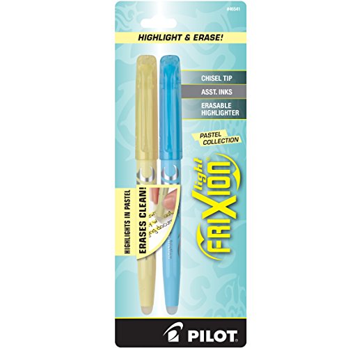 PILOT FriXion Light Neon Erasable Highlighters - Chisel Tip - 3 Pack
