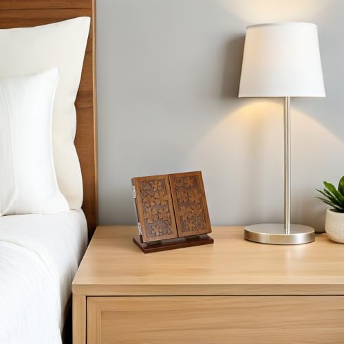 Espejo de Maquillaje Plegable de Madera KICHOUSE miniatura 6