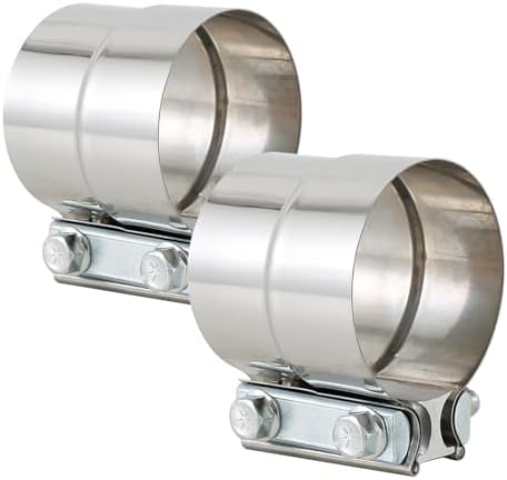 4 inch Exhaust Lap Joint Band Clamps (4 pieces)