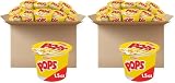 Kellogg's Corn Pops Cold Breakfast Cereal Cups, 8 Vitamins and Minerals, Kids Snacks, Original (Pack of 24)