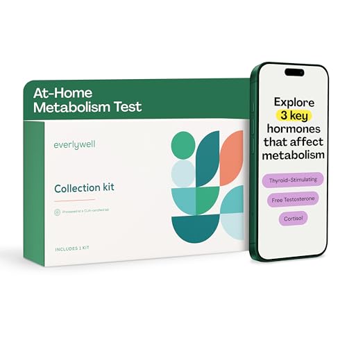 Everlywell at-Home Metabolism Test Collection Kit for Women and Men, Get Accurate Results at Home from a CLIA-Certified Lab Within Days, for Ages 18 Plus