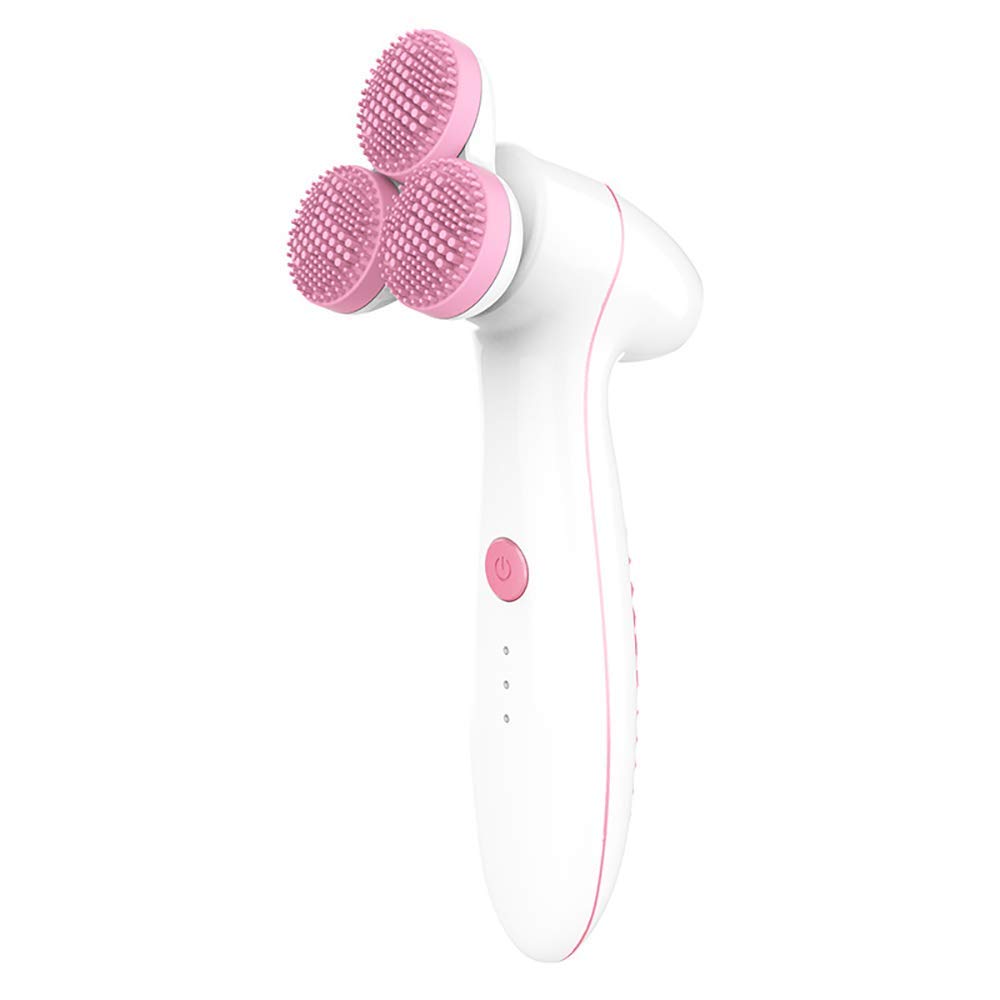 Brosse de nettoyage faciale pour pores obstrués : soin silicone étanche et massage 3D