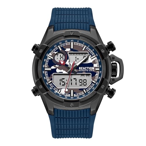 Kenneth Cole Reaction Blue Dial Men's Watch - KRWGP0069803