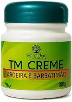 Creme Hidratante TM Aroeira e Barbatimão 100g - Clareador natural, cicatrizante e Hidratante para a pele.