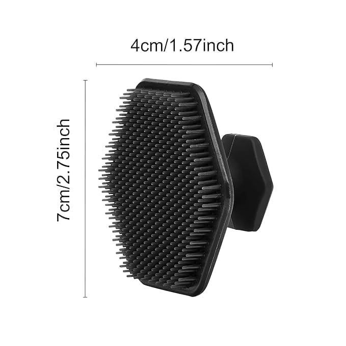 Image of CETLO Silicone Face Scrubber for Gentle Exfoliation and Deep Cleansing | Soft Silicone Facial Brush for Women and Men | Blackhead Remover, Pore Cleaner, Face Massager & Skin Care Tool