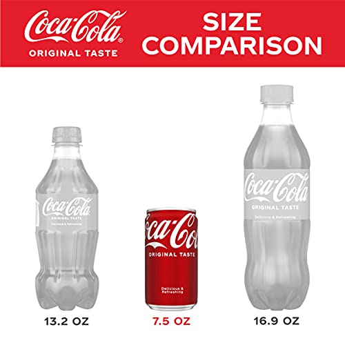 Image of Coca-Cola Original Taste, 7.5 Fl Oz Cans, 12 Pack