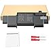 A1502 A1582 Battery for MacBook Pro 13 inch Retina (Early 2015, Mid 2014, Late 2013) POWERWOO A1493 Battery Replacement - High Performance [11.42V/ 74.9Wh]
