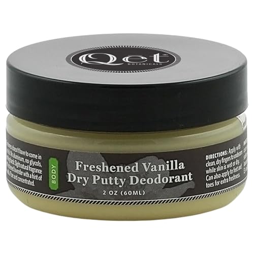 Freshened Vanilla Dry Putty Deodorant | Natural and Organic Ingredients | EWG Verified