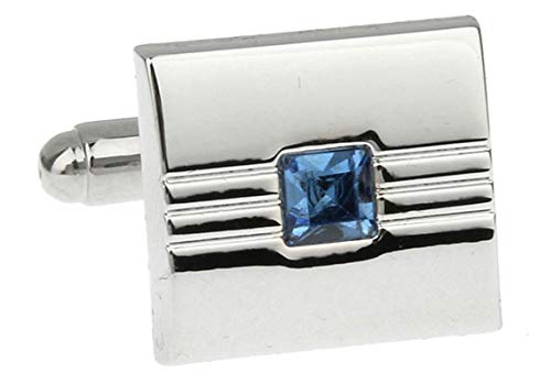 DOLOVE Gemelli per Camicia Blu Gemelli Camicia