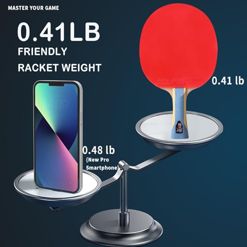 Raquete de tênis de mesa DHS Ping Pong, raquete profissional com estojo de transporte para torneios
