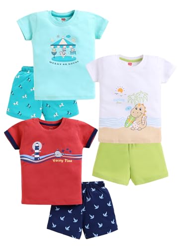 Image of LuvLap Baby Boys Baby and Toddler T-Shirt Set