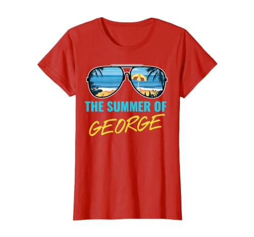 The Summer of George Pop Culture T-Shirt, Women, Red, Small
