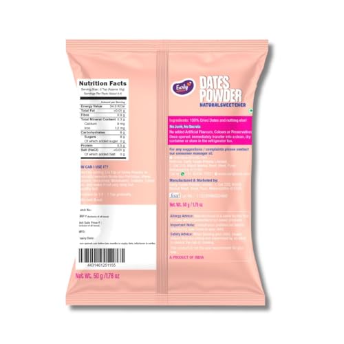 Image of Early Foods - Trial Pack Combo Amla & Dates powder | Indian Gooseberry Powder | Kharik mix | No Maltodextrin | No Added Flavours 50 gms + 50 gms