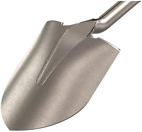 Bon Tool 28-142 Shovel - Round Point Closed Back 27" D Fiberglass Handle, yellow