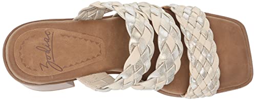 Zodiac Women's Lilah Heeled Sandal, Gold Silver Multi, 9.5 #TOP4