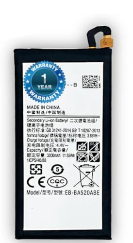 Image of EB-BA520ABE Battery for Samsung Galaxy A5 2017 / A520 / SM-A520F Battery with 1 Year warrenty* (MAR206)
