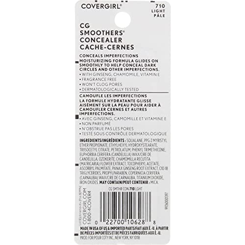 Covergirl Cg Smoothers Concealer - Light (710) - 2 Pk #TOP5