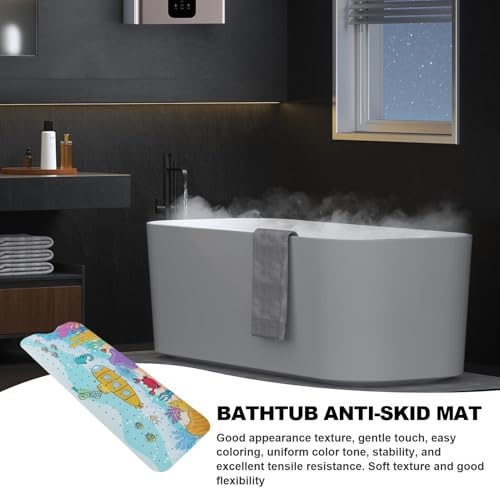 Estera lavable a máquina de la ducha para evitar caídas de niños pequeños 4