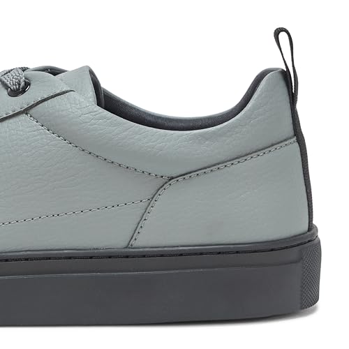 HUGO Men's Morrie Low Cupsole Grainy Sneaker4