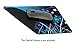 Gaming Mouse Pad - Non-Slip Rubber Base, Smooth Surface for Precise Mouse Control, Ideal for Laptop, Office Use - 9.5 x 7.9 Inch - Blue Swirl