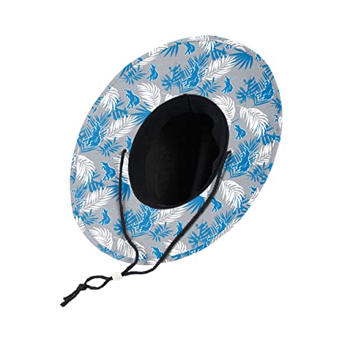 Image of FOCO Detroit Lions NFL Team Color Straw Hat